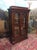 Late 19th Century Antique Bookcase, Victorian Bookcase With Glass Doors For Sale - Image 5 of 13