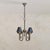 Gothic 1940s French Hand-Forged Wrought Iron 8-Light Chandelier For Sale - Image 3 of 11