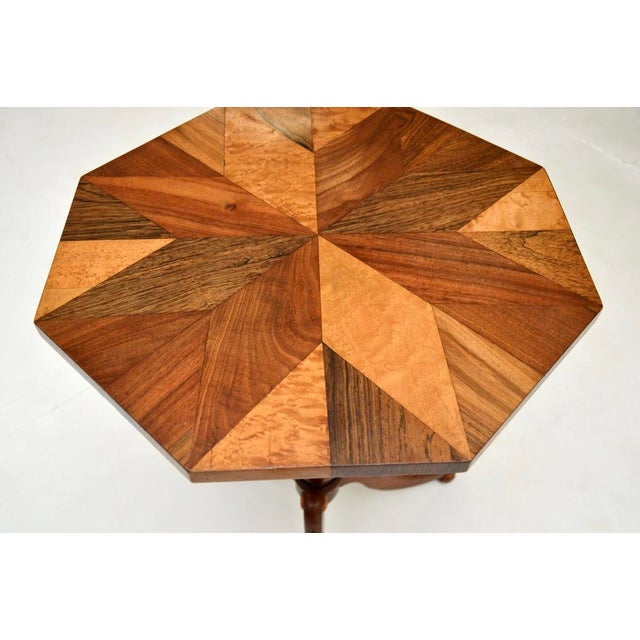 Georgian Walnut Snap Top Occasional Table, 1800s For Sale - Image 6 of 12