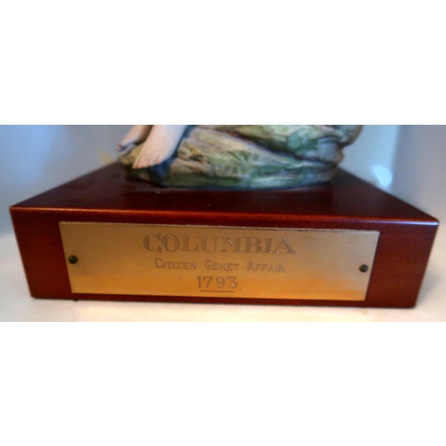 Cybis "Columbia - Citizen Genet Affair" - Ltd. Edition - Large, Beautiful and Very Impressive. For Sale - Image 11 of 14