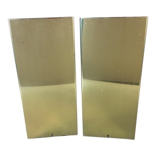 Mid-Century Kovacs Brass Floor Accent Lamps - A Pair For Sale