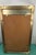 Chinoiserie Vintage Casa Bique Italian Chinoiserie Hand-Painted Metal Wall Mirror For Sale - Image 3 of 5