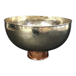 Robert Marcius Dynasty Bowl With Copper Enamel For Sale