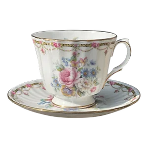 1990s Duchess Teacup and Saucer