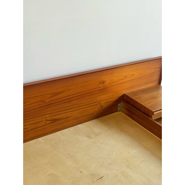 Danish Modern Queen Platform Bed For Sale - Image 15 of 18