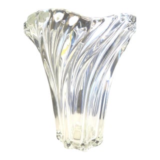 Vintage Designer Glass Vase, Ca 1960-70's. For Sale