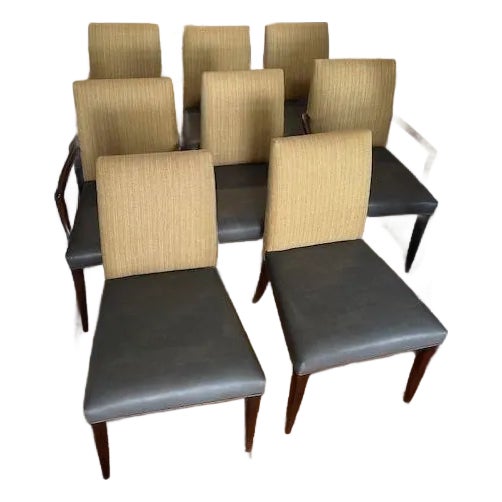 Set of 8 Baker Dining Chairs For Sale