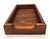 Mid-Century Modern Mid 20th Century Walnut Wood Desktop Organizer Tray For Sale - Image 3 of 8