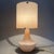 1970s Large Vintage Opal Glass Pink Table Lamp Bohemia Crystalex, 1970s For Sale - Image 5 of 15