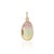 Pink Boho Chic 2.02 Ct Watermelon Tourmaline Bezel Set Pendant for Her in 14k Gold For Sale - Image 8 of 14