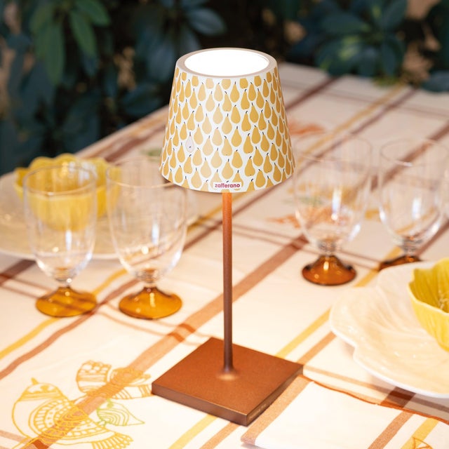 Elevate your Poldina lamp with our new collection of twelve vibrant graphic shades, curated by Federico de Majo. These...