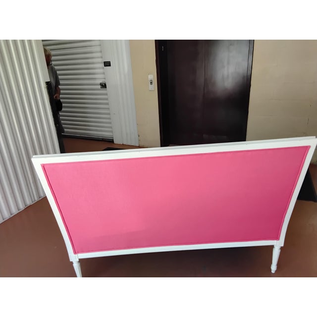 Wesley Hall Furniture Wesley Hall French Style Settee For Sale - Image 4 of 9