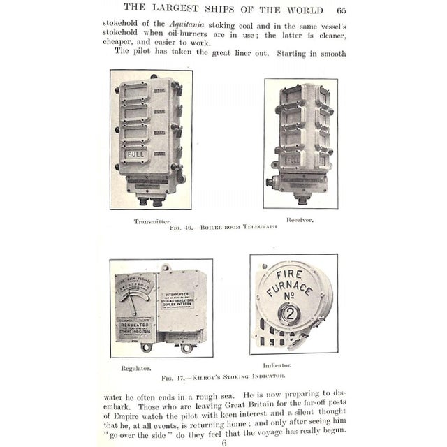 "The Largest Ships of the World" 1926 Wilson, v.s. Fellowes For Sale In New York - Image 6 of 12