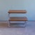 This side table represents a classic tubular steel design of the 1930s, developed within the context of Bauhaus modernism....