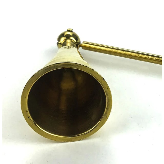 Solid Brass 1960’s Candle Snifter For Sale In Portland, ME - Image 6 of 6