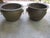1960s Vintage Large Hammered Brass With Foo Dog Handles Planter, A Pair For Sale - Image 5 of 10