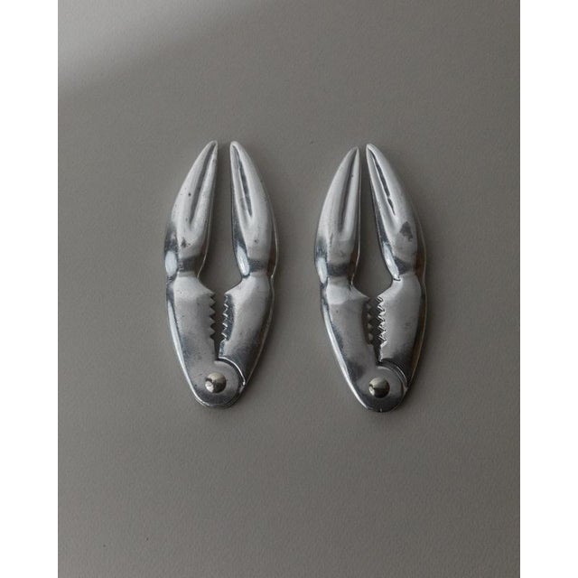 Vintage Silver Plated Lobster Cracker, 1960s, Set of 2 For Sale - Image 11 of 11
