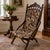 Late 19th Century Late 19th Century Victorian Eastlake Carved Wood Folding Parlor Chair For Sale - Image 5 of 5