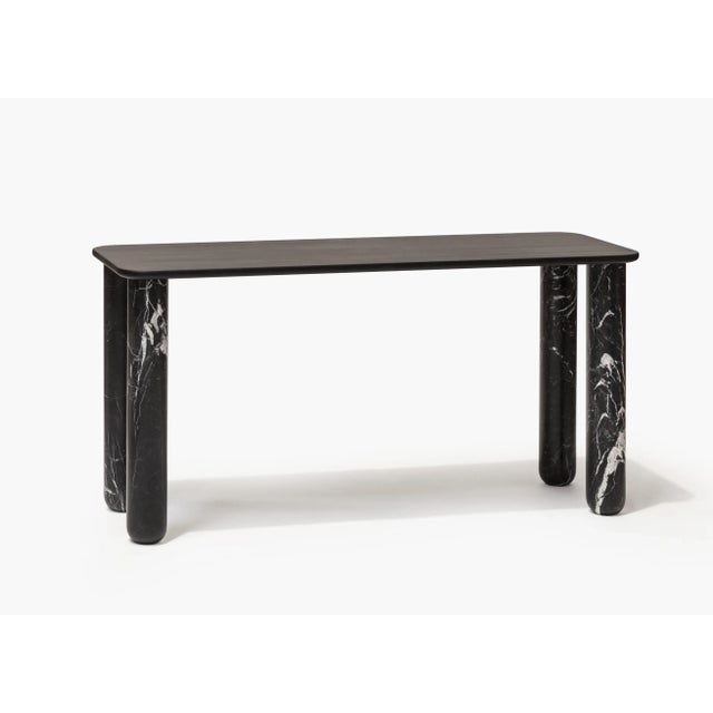 Marble "Sunday" dining table - Jean-Baptiste Souletie Dimensions: 150 W x 50 D x 74.5 H cm Materials: Marble Different...