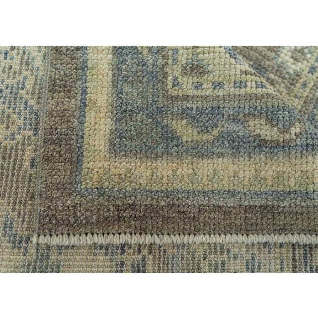 Turkish Oushak Rug 2'8" x 5'4" #19457 For Sale In Houston - Image 6 of 8