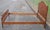 Brown Mid 20th Century Vintage Oak Victorian Mansion Full Size Bed Frame For Sale - Image 8 of 11