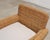 Organic Modern Woven Rattan Wicker Lounge Chair and Settee For Sale - Image 11 of 18