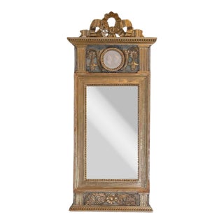 Swedish Neoclassical Painted Mirror, Circa 1810 For Sale