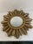Large Vintage 1960s Italian Style Sunburst Wall Mirror With Mirror Inserts For Sale - Image 12 of 16