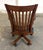 Early 21st Century Riverside Furniture Traditional Wood Swivel Desk Chair For Sale - Image 5 of 13