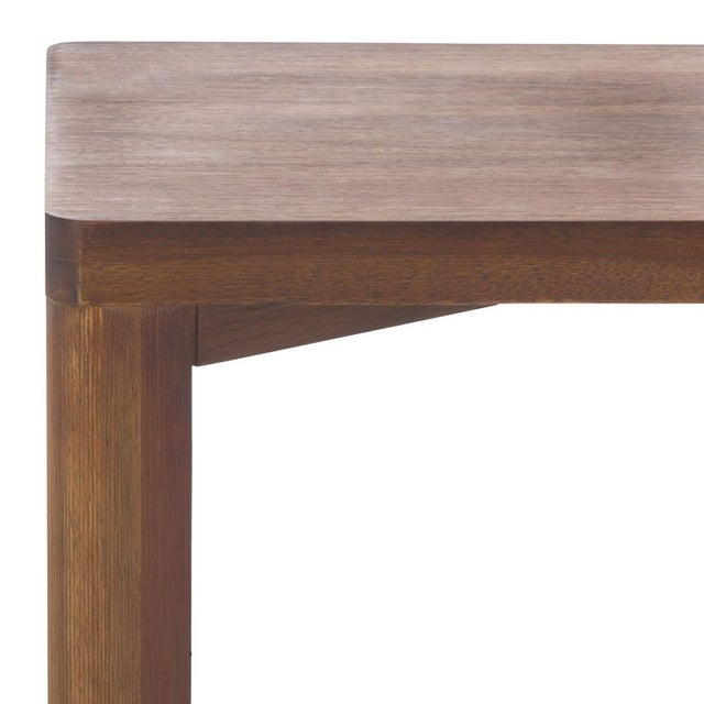 Spritely Home Akai Accent Table in Walnut For Sale - Image 4 of 8