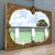 Rococo Vintage Rococo Style Gold Wooden Mirror For Sale - Image 3 of 10