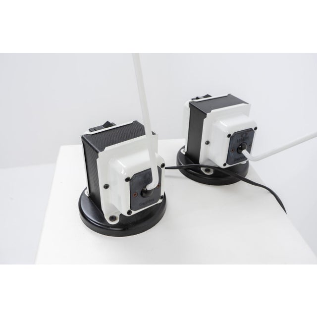 Table Lamps by Tommaso Cimini, 1980s, Set of 2 For Sale - Image 10 of 11