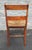 Victorian 19th Century Victorian Birdseye Maple and Rush Seat Side Chair For Sale - Image 3 of 10