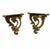Mid 20th Century Vintage Syroco Decorative Display Brackets - A Pair For Sale - Image 5 of 6