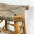 Vintage Rush Seat Counter Stool For Sale - Image 11 of 12