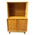 Mid Century Modern Bleached Oak Basket Weave China Cabinet by Paul Laszlo for Brown Saltman For Sale - Image 4 of 8