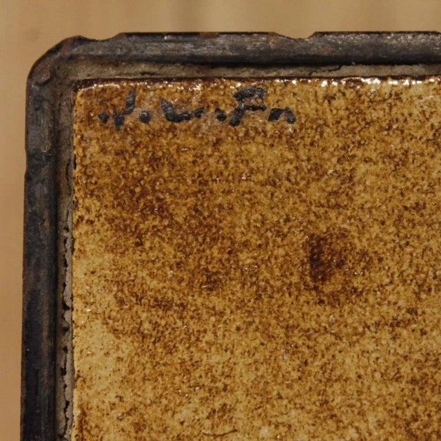 French Coffee Table with Top in Ceramic and Glass, 1960 For Sale - Image 11 of 13