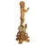Antique 17thC Spanish Baroque Painted Carved Sculpture Salvator Mundi Jesus 1620 For Sale In Portland, OR - Image 6 of 17