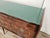 Mid-Century Mahogany Sideboard with Teal Glass and Compartments with Drawers, 1950s For Sale - Image 9 of 18
