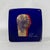 Figural Glass Paperweight, Murano, Italy, circa 2000Fused and kiln-formed art glass of square form. The cobalt blue body...
