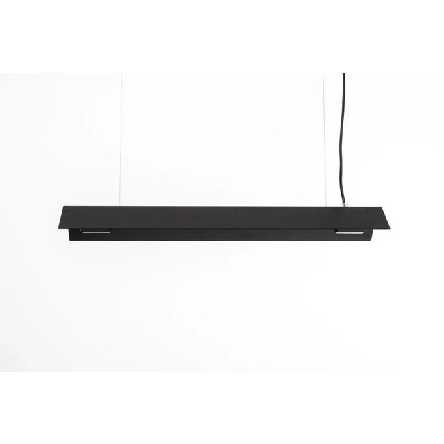 Large Misalliance Ral Jet Black Suspended Light by Lexavala For Sale - Image 4 of 5