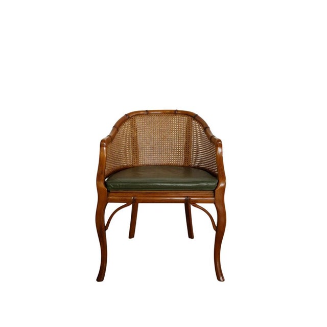 Wood Desk Chair from Grange, 1990s For Sale - Image 7 of 7