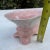 McCoy Brush Pink and White Footed Planter For Sale - Image 11 of 12