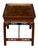 Mid 20th Century Mahogany Chippendale Style Butlers Coffee Table With Glass Top Serving Tray For Sale - Image 9 of 12