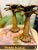 Vintage Pair of Taper Large Metal Palm Trees Candle Holders For Sale In Miami - Image 6 of 10