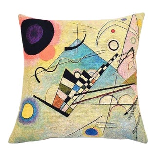 Kandinsky II Tapestry Cushion With Feather Filler - 46x46cm (18"x18") For Sale