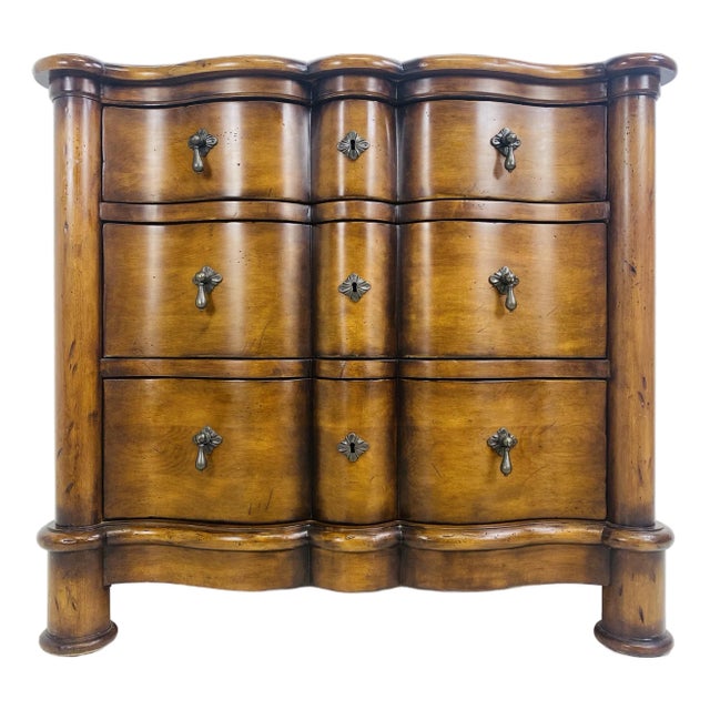 Milling Road for Baker Furniture Company Walnut Chest of Drawers. For Sale