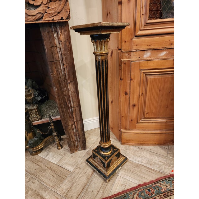 Vintage Florentine Pedestal For Sale - Image 9 of 9