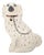 Early 20th Century English Staffordshire-Style King Charles Spaniel Mantel Dog For Sale