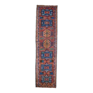 Antique Heriz Runner 3'4'' x 14'4''